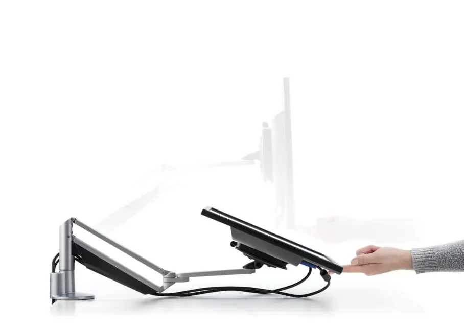 Image par défaut illustrant le propos de la page  Ergonomie – Bras support écran de buronomic