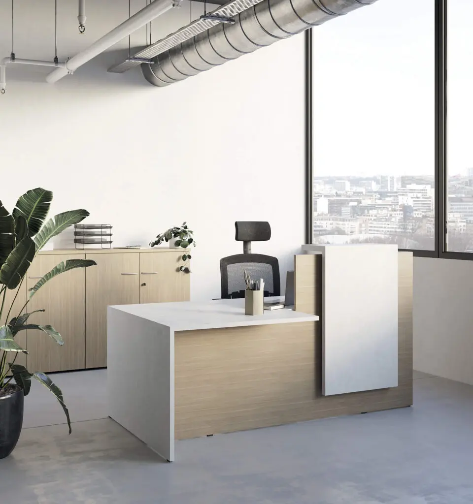 Default image illustrating the topic of the article "Designing the reception area in a company" by buronomic