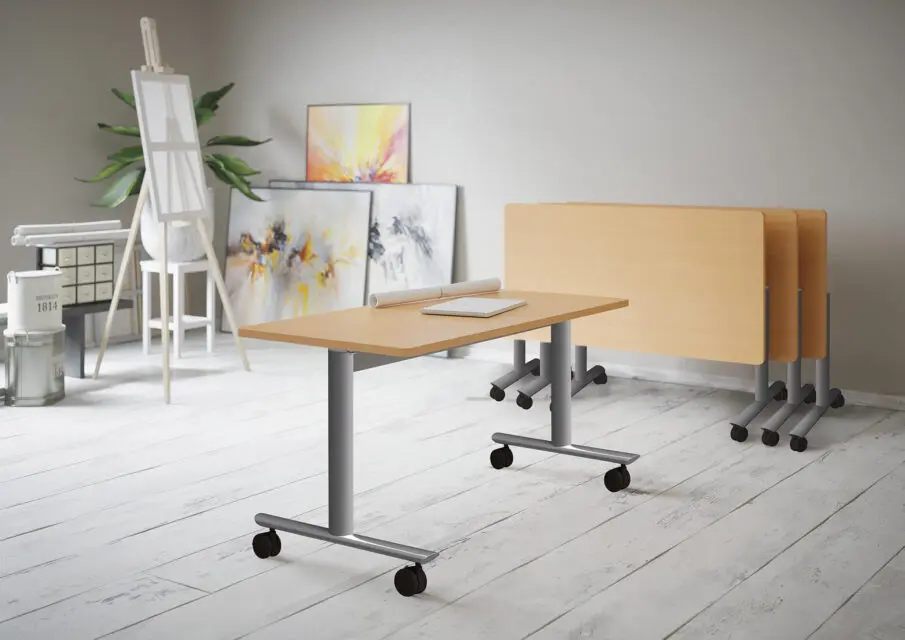 Image par défaut illustrant le propos de la page  Solution – Tables abattantes de buronomic
