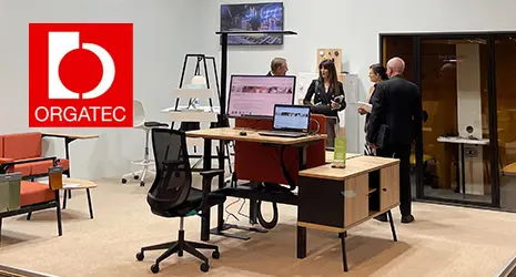 buronomic est présent au salon international ORGATEC à Cologne, du 22 au 25 octobre 2024 !