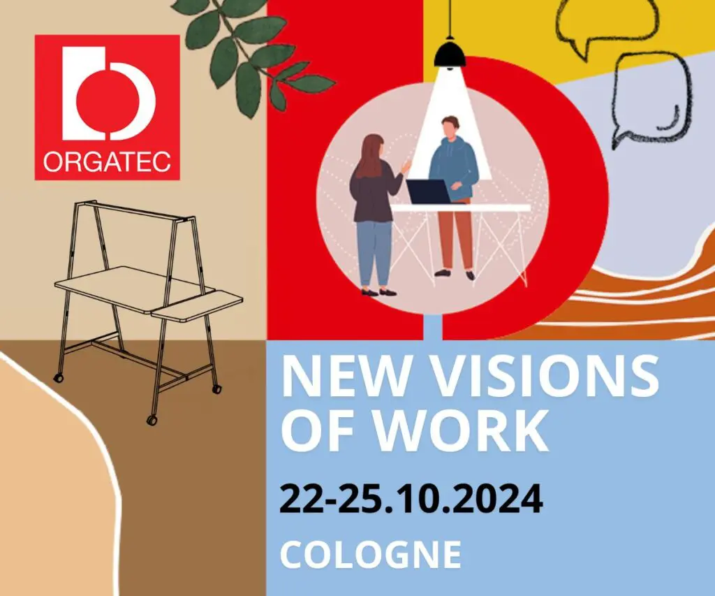 Solutions d’aménagement ergonomique et acoustique de buronomic au salon Orgatec, stand B045, Hall 7.1.