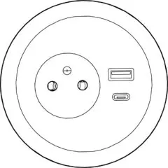 Image par défaut illustrant le propos de la page  Connectique de buronomic
