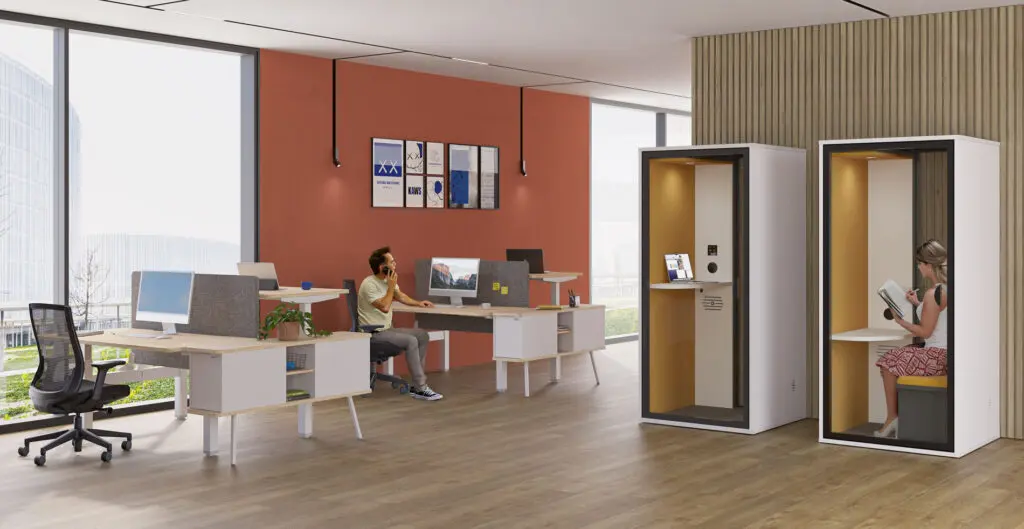 Default image illustrating the article "Tomorrow's Furniture and Office Trends: What's Reshaping the Workspace" by buronomic